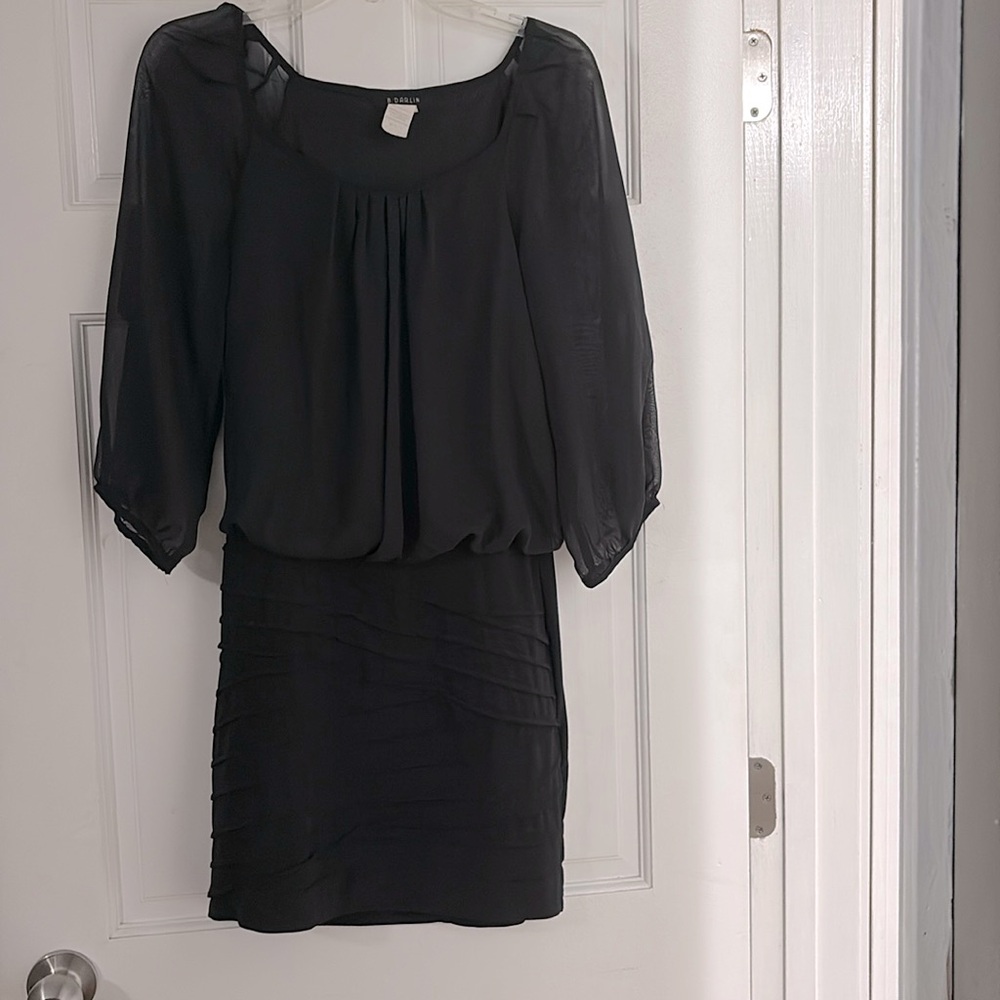 Elegant Black Women's Dress